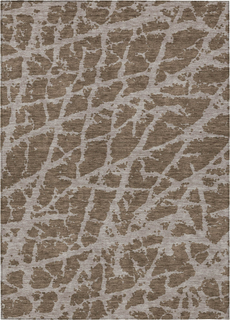 Piper Looms Chantille Organic ACN501 Brown Area Rug