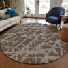 Piper Looms Chantille Organic ACN501 Brown Area Rug