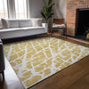 Piper Looms Chantille Organic ACN501 Gold Area Rug