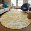 Piper Looms Chantille Organic ACN501 Gold Area Rug