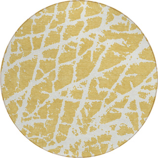 Piper Looms Chantille Organic ACN501 Gold Area Rug