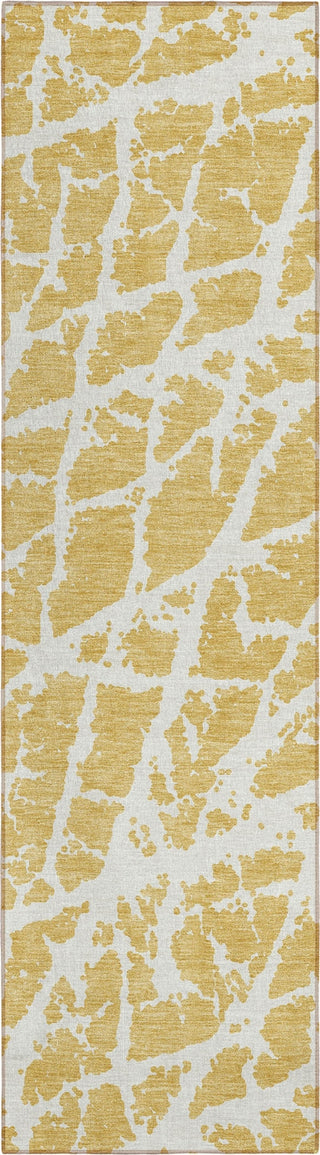 Piper Looms Chantille Organic ACN501 Gold Area Rug