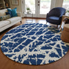 Piper Looms Chantille Organic ACN501 Navy Area Rug