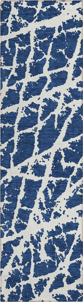 Piper Looms Chantille Organic ACN501 Navy Area Rug