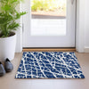 Piper Looms Chantille Organic ACN501 Navy Area Rug