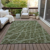 Piper Looms Chantille Organic ACN501 Olive Area Rug