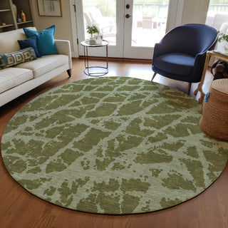 Piper Looms Chantille Organic ACN501 Olive Area Rug