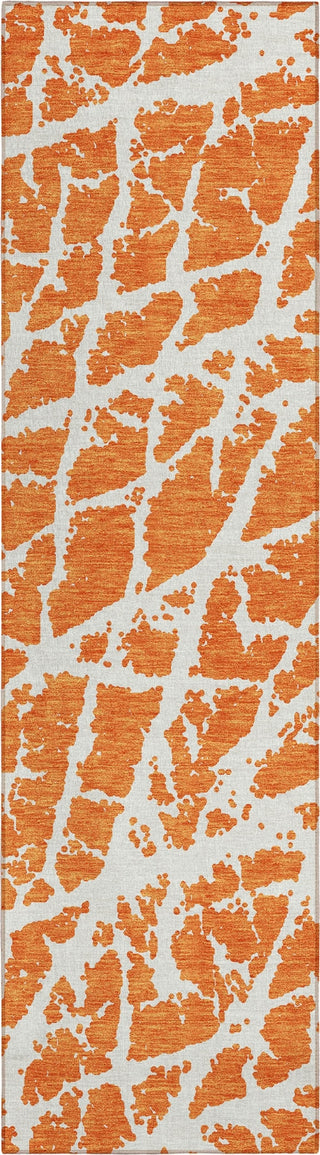 Piper Looms Chantille Organic ACN501 Orange Area Rug