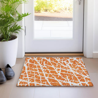 Piper Looms Chantille Organic ACN501 Orange Area Rug