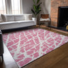 Piper Looms Chantille Organic ACN501 Pink Area Rug