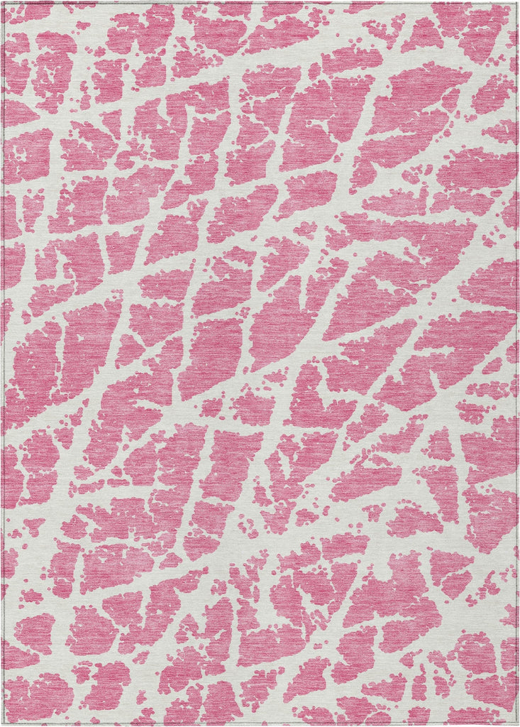 Piper Looms Chantille Organic ACN501 Pink Area Rug