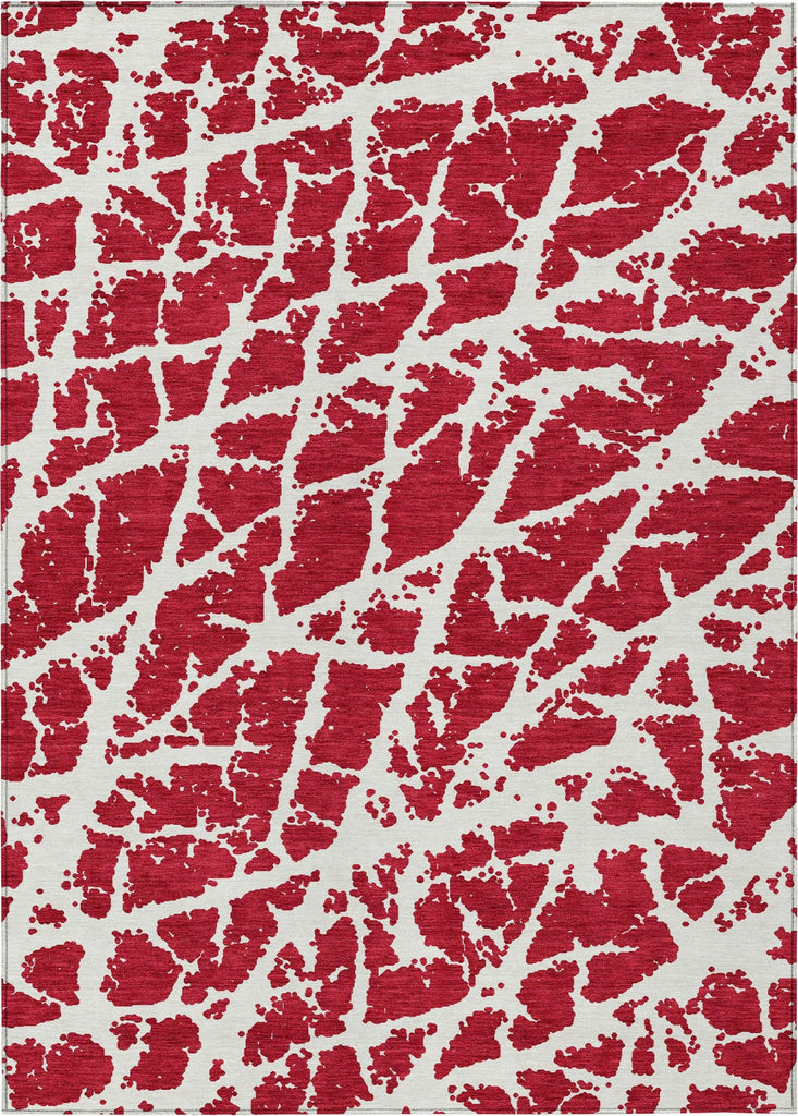 Piper Looms Chantille Organic ACN501 Red Area Rug