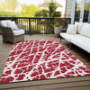 Piper Looms Chantille Organic ACN501 Red Area Rug