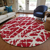 Piper Looms Chantille Organic ACN501 Red Area Rug