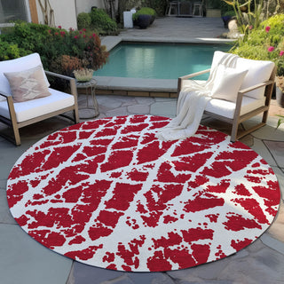 Piper Looms Chantille Organic ACN501 Red Area Rug