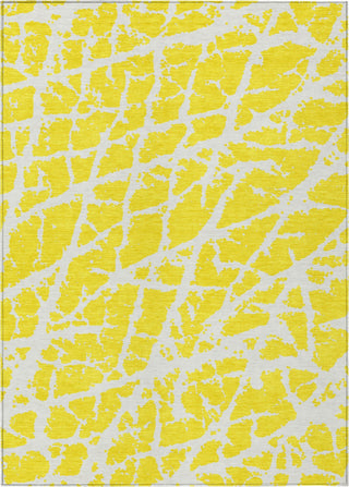 Piper Looms Chantille Organic ACN501 Yellow Area Rug