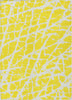 Piper Looms Chantille Organic ACN501 Yellow Area Rug