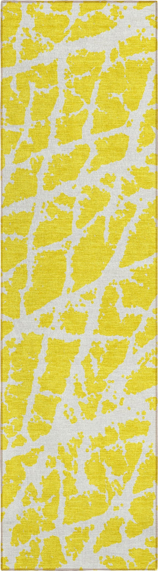 Piper Looms Chantille Organic ACN501 Yellow Area Rug