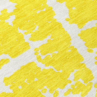 Piper Looms Chantille Organic ACN501 Yellow Area Rug