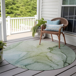 Piper Looms Chantille Watercolors ACN502 Green Area Rug