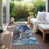 Piper Looms Chantille Watercolors ACN503 Navy Area Rug
