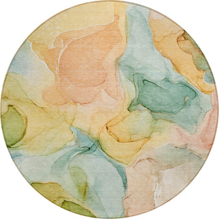 Piper Looms Chantille Watercolors ACN504 Blue Area Rug