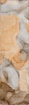 Piper Looms Chantille Watercolors ACN504 Orange Area Rug