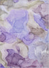 Piper Looms Chantille Watercolors ACN504 Purple Area Rug