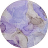 Piper Looms Chantille Watercolors ACN504 Purple Area Rug