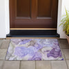 Piper Looms Chantille Watercolors ACN504 Purple Area Rug