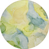 Piper Looms Chantille Watercolors ACN504 Yellow Area Rug