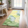 Piper Looms Chantille Watercolors ACN504 Yellow Area Rug