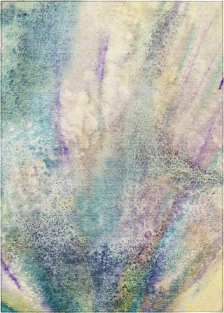 Piper Looms Chantille Watercolors ACN505 Blue Area Rug