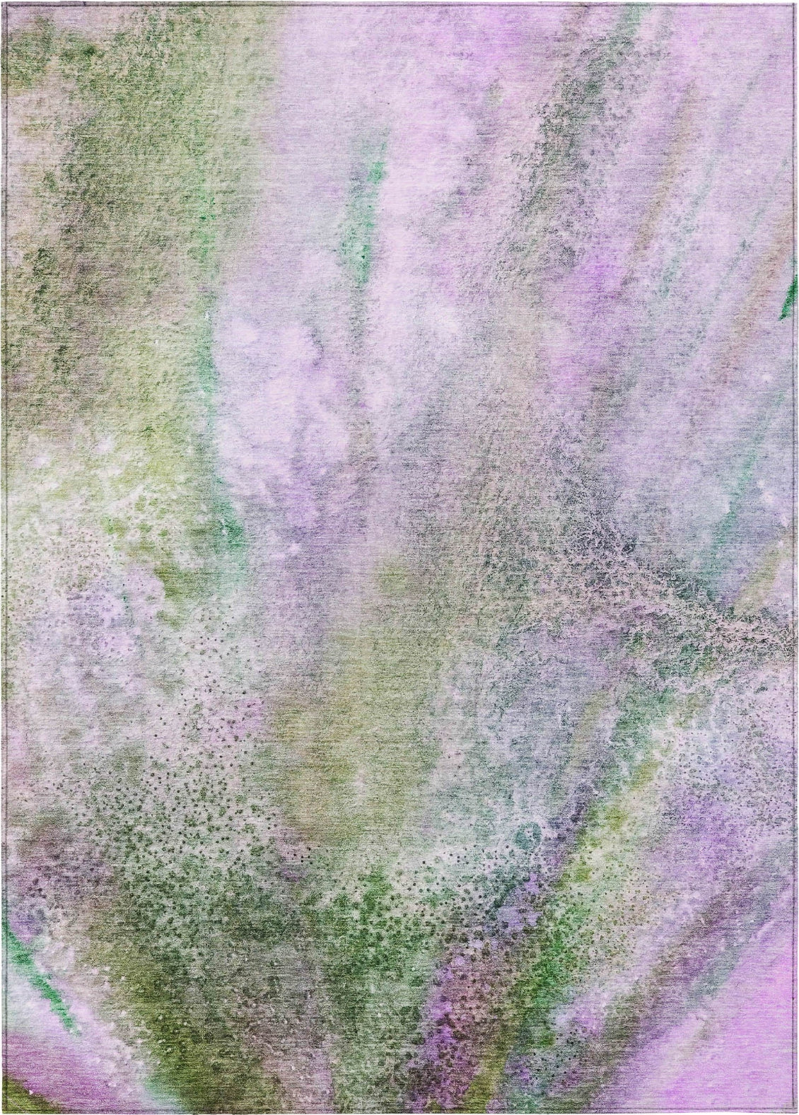 Piper Looms Chantille Watercolors ACN505 Purple Area Rug