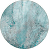 Piper Looms Chantille Watercolors ACN505 Teal Area Rug