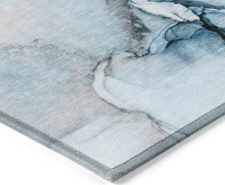 Piper Looms Chantille Watercolors ACN506 Blue Area Rug