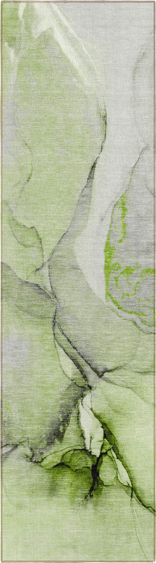 Piper Looms Chantille Watercolors ACN506 Green Area Rug