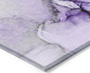 Piper Looms Chantille Watercolors ACN506 Purple Area Rug