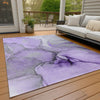 Piper Looms Chantille Watercolors ACN506 Purple Area Rug