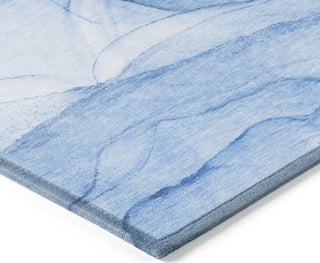 Piper Looms Chantille Watercolors ACN507 Blue Area Rug