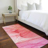Piper Looms Chantille Watercolors ACN507 Pink Area Rug