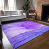 Piper Looms Chantille Watercolors ACN507 Purple Area Rug