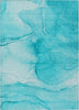 Piper Looms Chantille Watercolors ACN507 Teal Area Rug