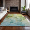 Piper Looms Chantille Watercolors ACN508 Green Area Rug