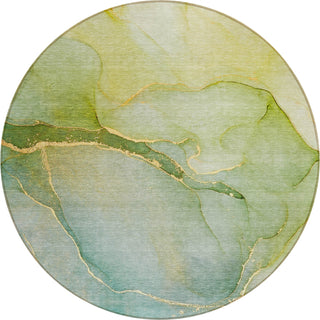 Piper Looms Chantille Watercolors ACN508 Green Area Rug