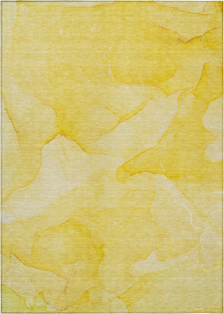 Piper Looms Chantille Watercolors ACN509 Gold Area Rug