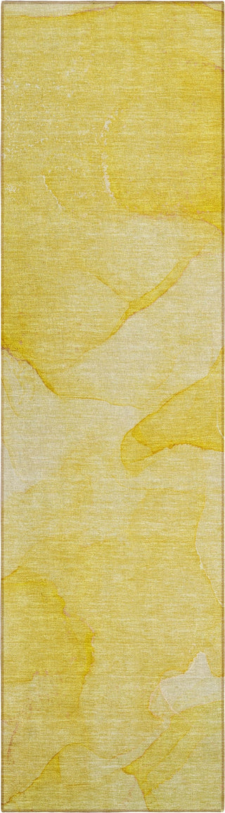 Piper Looms Chantille Watercolors ACN509 Gold Area Rug