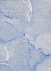 Piper Looms Chantille Watercolors ACN510 Blue Area Rug