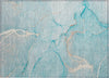 Piper Looms Chantille Watercolors ACN510 Teal Area Rug