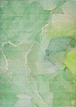 Piper Looms Chantille Watercolors ACN511 Green Area Rug